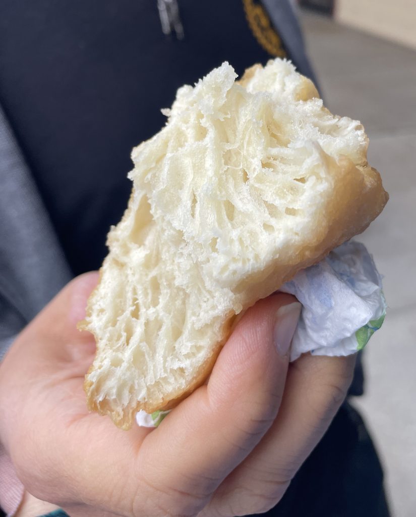 Fluffy and thick fry bread
